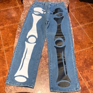 Womens baggy bones jeans nwot